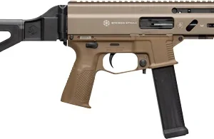 GRAND POWER STRIBOG SP10A3 - 10MM 8" BBL 20RD W/ BRACE FDE