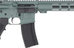 GLFA AR15 RIFLE 223 WYLDE - 16" NIT BBL CHARCOAL GREEN