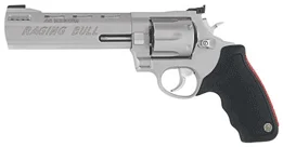TAURUS RAGING BULL 44MAG 6.5" - VENT RIB AS 6-SHOT SS RUBBER