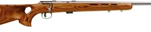 SAVAGE MARK II-BTVS 22LR 21" - HB ACCU TRIG SS/BRN LAM T-HOLE