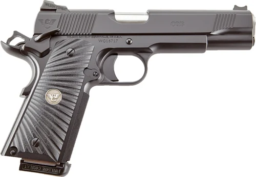 WILSON CQB-FS-45A 45ACP 5" FS - 8-SHOT BLACK ARMOR TUFF