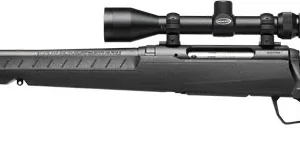 SAVAGE AXIS XP 7MM-08 20" LH - COMPACT W/3-9X40 BLACK/BLACK