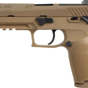 SIG P320 M17 9MM 4.7" NGT SGHT - W/R2 PLATE 17RD/21RD COYOTE