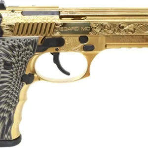 GIRSAN REGARD MC DELUXE - ADJ. SGT 18-SHOT GOLD ENGRAVED