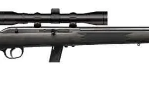 SAVAGE 64FVXP 22LR 21" HB - W/3-9X40 BLUE/BLACK SYNTHETIC