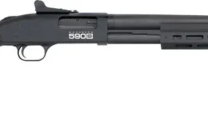 MOSSBERG 590S 12GA 20" 9RD - 1.75"-3" M-LOK BLUED/SYN