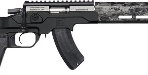 CHRISTENSEN MPR RIMFRE 22LR - 16" CF/CHASSIS BLACK ADJ FLDG