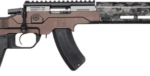 CHRISTENSEN MPR RIMFRE 22LR - 16" CF/CHASSIS BROWN ADJ FLDG
