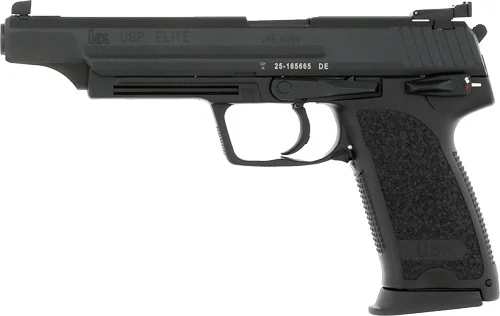 HK USP45 ELITE V1 DA/SA 45ACP - 6.02"BBL 2-12RD BLACK