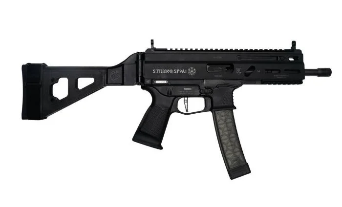GRAND POWER STRIBOG SP9A1 9MM - 8" BBL 30 RD MAG W/ BRACE BLK