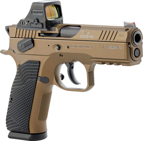 CZ SHADOW 2 COMPACT OR 9MM - BURNT BRONZE W/HOLOSUN 508T-RD - Image 3