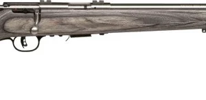 SAVAGE 93R17-BVSS 17HMR 21"HB - ACCU TGR SS/GREY LAMINATE