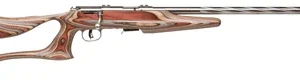 SAVAGE 93R17-BSEV 17HMR 21"HB - FLUTED ACU-TGR SS/BRN LAM EVO