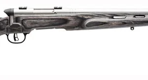 SAVAGE BMAG TARGET 17WSM 22" - HB SS/GREY LAMINATE T-HOLE
