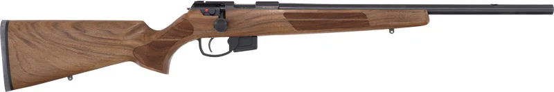 ANSCHUTZ 1761 D HB 17HMR - 20" BLUED/WALNUT CLASSIC