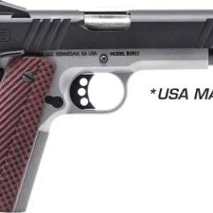 BERSA B1911 45ACP BLACK/SS - 5" BBL VZ GRIP W/ SIGHTS 8RD