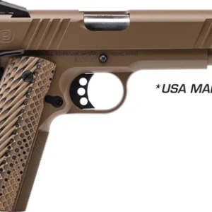 BERSA B1911 45ACP FDE - 5" BBL VZ GRIP W/ SIGHTS 8RD