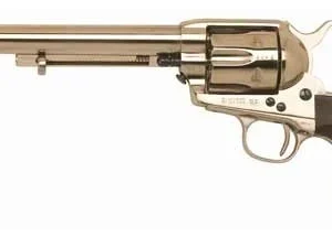 CIMARRON CAVALRY SCOUT 45LC - FS 7.5" POLISHED NICKEL/WALNUT