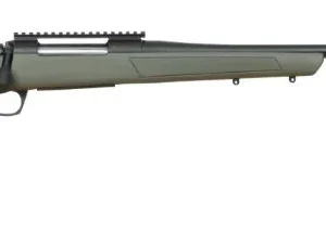 CVA CASCADE 6.5CM 22" #3 - W/RAIL BLACK/OD GREEN