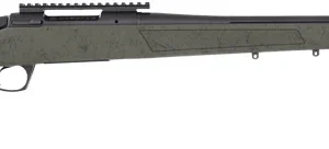 CVA CASCADE XT 350 LEGEND LH - 22" #5 W/RAIL BLACK/OD GREEN