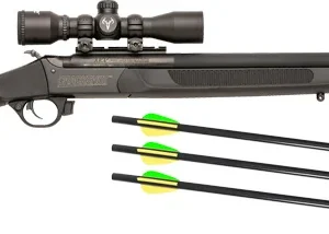 TRADITIONS CRACKSHOT XBR 22LR - W/ARROW LAUNCHING UPPER BLACK