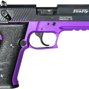 GERMAN SPORT FIREFLY 22LR - 4" FS 10RD NON-TREADED PURPLE