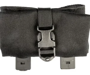 GGG ROLL UP DUMP POUCH BLACK