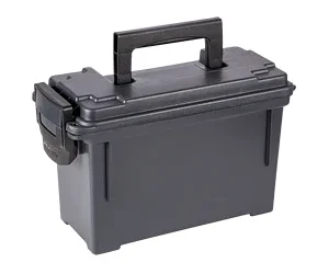 PLANO AMMO BOX NO GASKET BLK 6PK