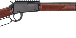 HENRY MAGNUM EXPRESS 22WMR - 19.25" BLUED WALNUT PICATINNY