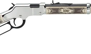 HENRY SILVER AMERICAN EAGLE - 22S/L/LR 20" OCTAGON WALNUT