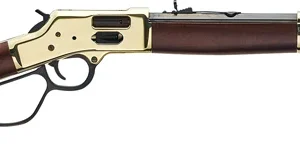 HENRY BIG BOY BRASS 45LC - SIDE GATE 20" LARGE LOOP WLNT