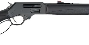 HENRY X MODEL LEVER 45/70 - 19.8" TB BLUED BLACK SYN.