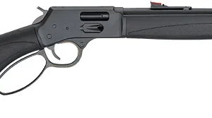 HENRY X MODEL LEVER 44MAG/SPL - 17.4" TB BLUED BLACK SYN.