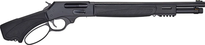 HENRY X MODEL LEVER 410 AXE - 15.14" TB BLUED BLACK SYN.