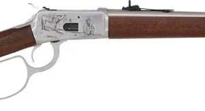 HERITAGE R92 38/357 LEVER - 16" BBL STAINLESS HARDWOOD