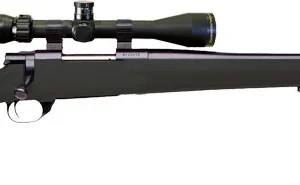 HOWA M1500 GP2 308 WIN - 22" THRD BBL BLACK W/SCOPE