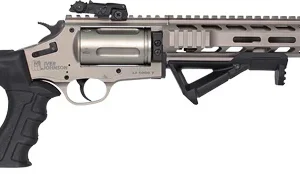 IVER JOHNSON 1000 410 3" 20" - REVOLVER SHOTGUN TACT. NICKEL