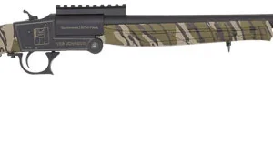 IVER JOHNSON 700 12GA. 3" - 24" MC4 W/RAIL BLK/MO-BLAND SY