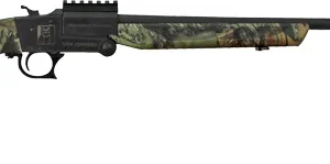 IVER JOHNSON 700 12GA. 3" - 24" MC4 W/RAIL BLK/MO-OB SYN