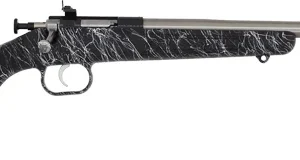 CRICKETT RIFLE G2 22LR BLACK - SYNTHETIC/WHITE WEB STAINLESS