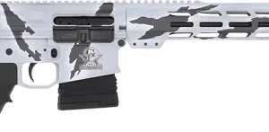 GLFA AR10 RIFLE 308 WIN 18" - NIT BBL 10RD PURSUIT SNOW CAMO