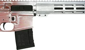 GLFA AR15 BATTLEWORN 223 WYLDE - 16" NIT BBL FREEDOM RWB