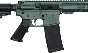 GLFA AR15 PISTOL W/BRACE 223 - WYLDE 7.5" NIT CHARCOAL GREEN