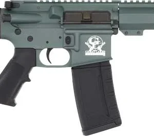 GLFA AR15 PISTOL 223 WYLDE - 7.5" NITRIDE BBL CHARCOAL GRN