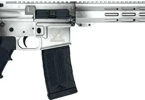 GLFA AR15 BATTLEWORN 223 WYLDE - 16" S/S BBL ALUMINUM FINISH