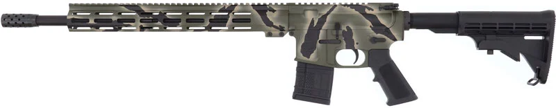 GLFA AR15 450 BUSHMASTER - 18" NIT BBL PURSUIT GREEN CAMO - Image 2