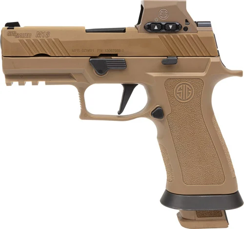SIG M18 X SERIES RX 9MM 3.9" - (3)21RD ROMEOM17 COYOTE X-GRIP - Image 2
