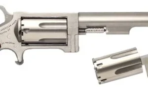 NAA SIDEWINDER 22LR/22WMR 4" - SWINGOUT CYLINDER S/S MAT WOOD