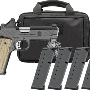 SPRINGFIELD 1911 OPERATOR AOS - 45 ACP 4.25" 8RD 4MGS GEAR PAC