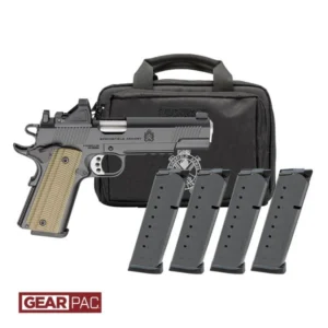 SPRINGFIELD 1911 OPERATOR AOS - 9MM 5" 9RD 4 MAGS GEAR PAC